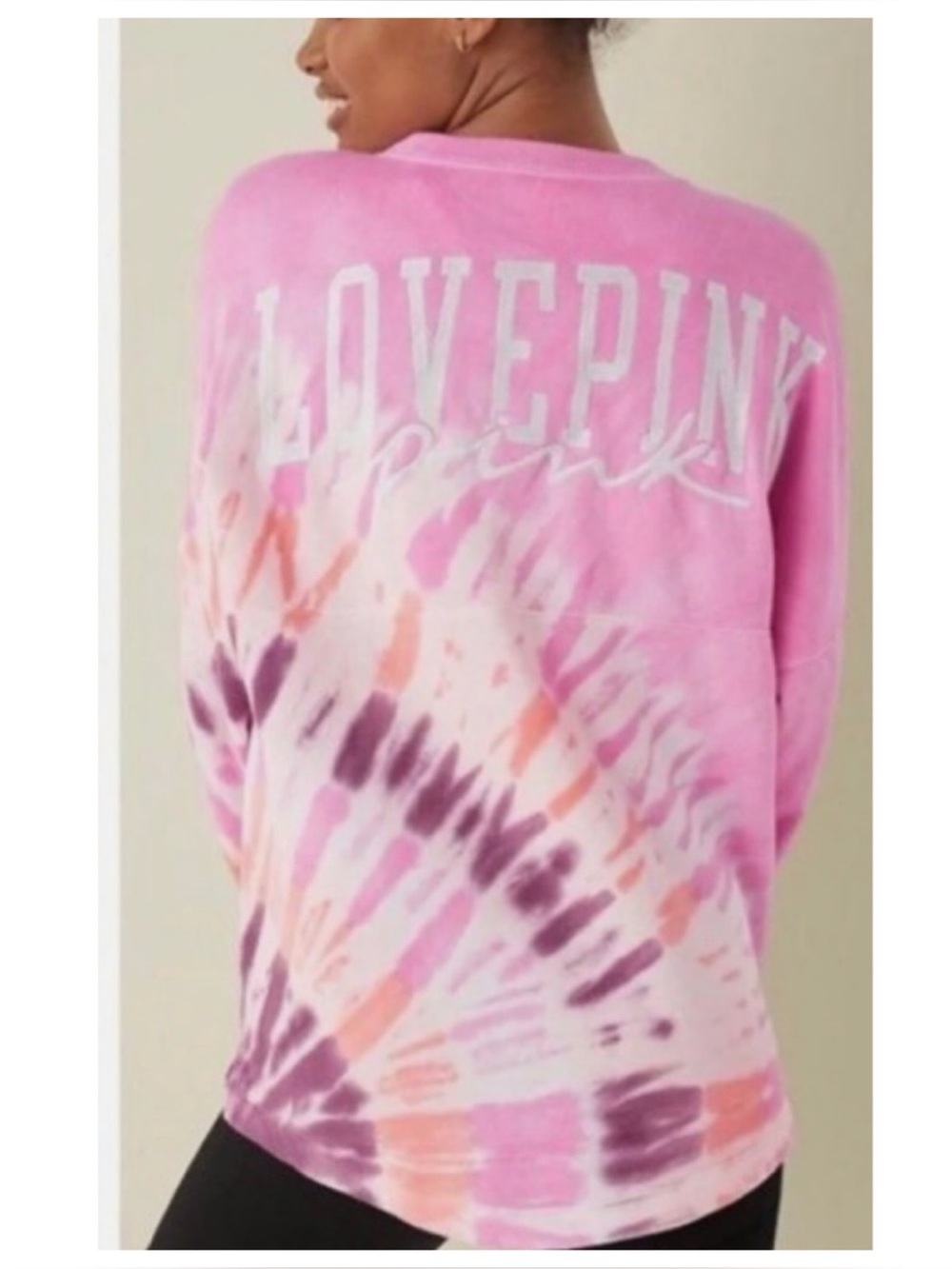 🚩 PINK Victoria’s Secret Varsity Crew XL Sweatshirt XL Shirt Great Condition